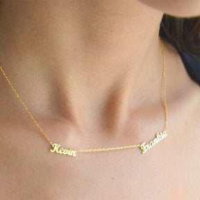 Multi Name Necklace, Personalized Name Necklace, multiple name necklace gold, custom name necklace, gold plated name necklace, customized name pendant, multiple name necklace, bar name necklace, men name necklace, pendant name necklace