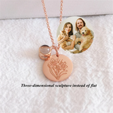 Personalized Projection and Pendant Necklace
